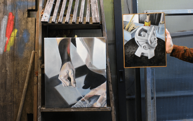 «Ensayos en óleo»